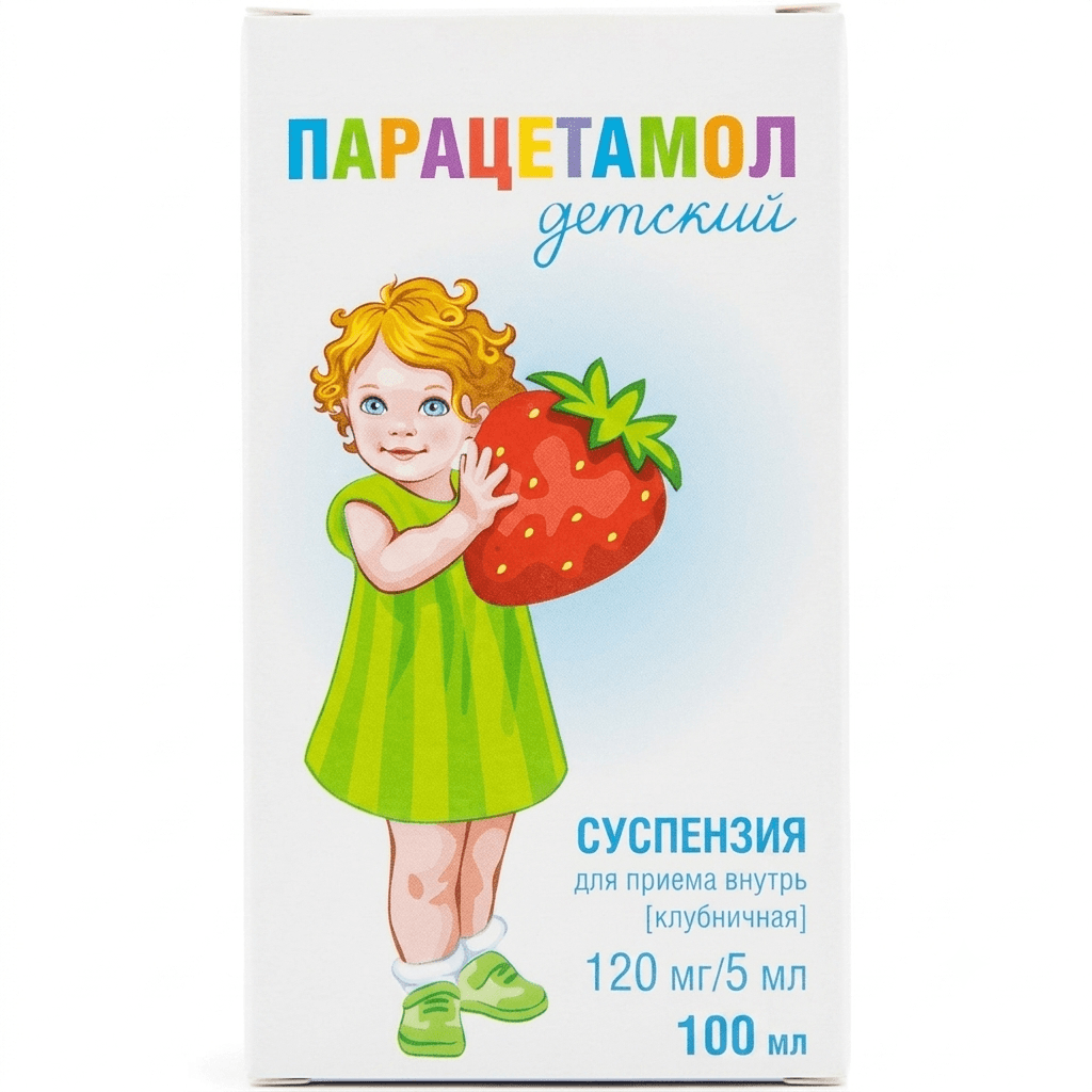 Պարացետամոլ օշարակ 120մգ/5մլ 100գ №1