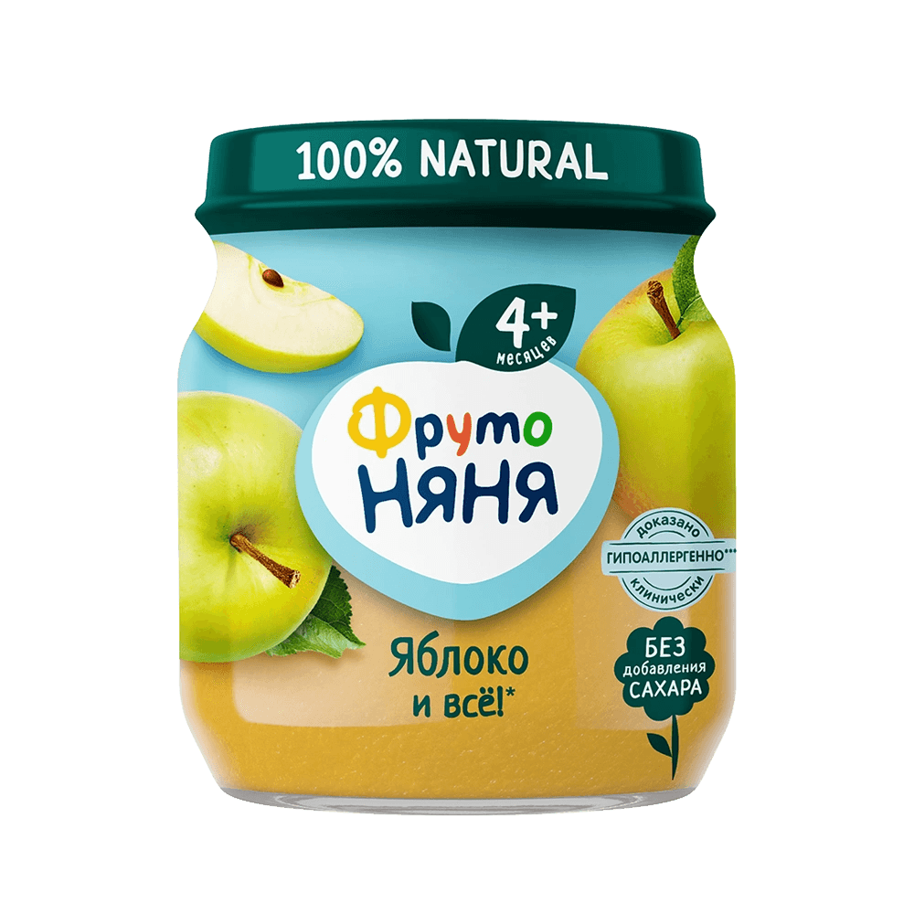 Ֆրուտո Նյանյա Խյուս խնձոր 4ամս․ 100գ №1