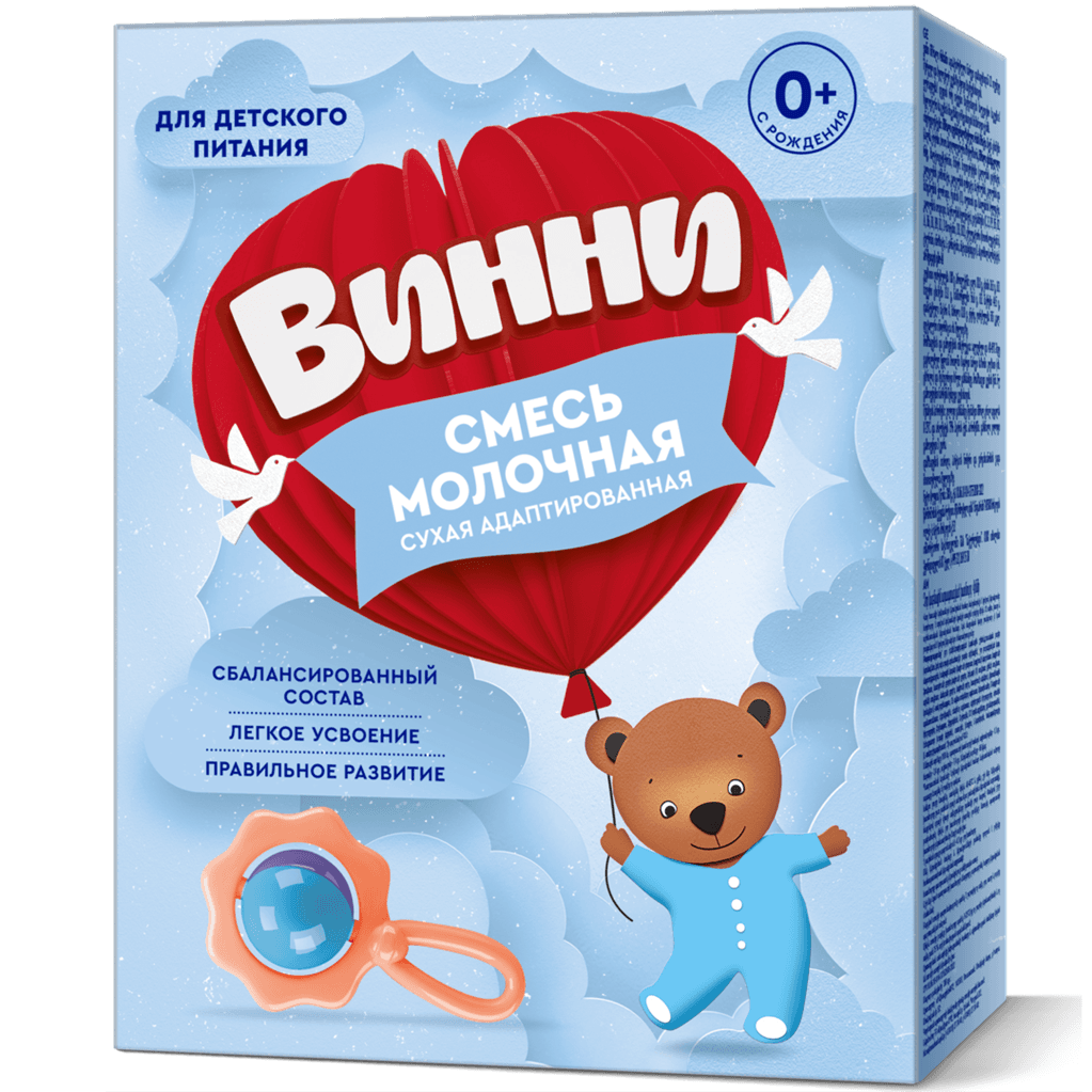 Վիննի կաթնախառնուրդ 0-12ամս. 300գ №1