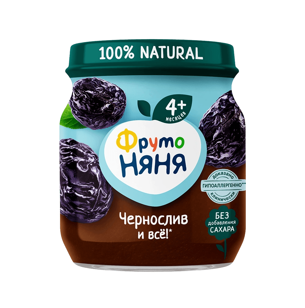 Ֆրուտո նյանյա խյուս սև սալոր 4ամս․ 100գրամ №1