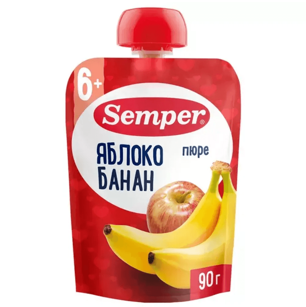 Սեմպեր խյուս խնձոր բանան 90գ №1