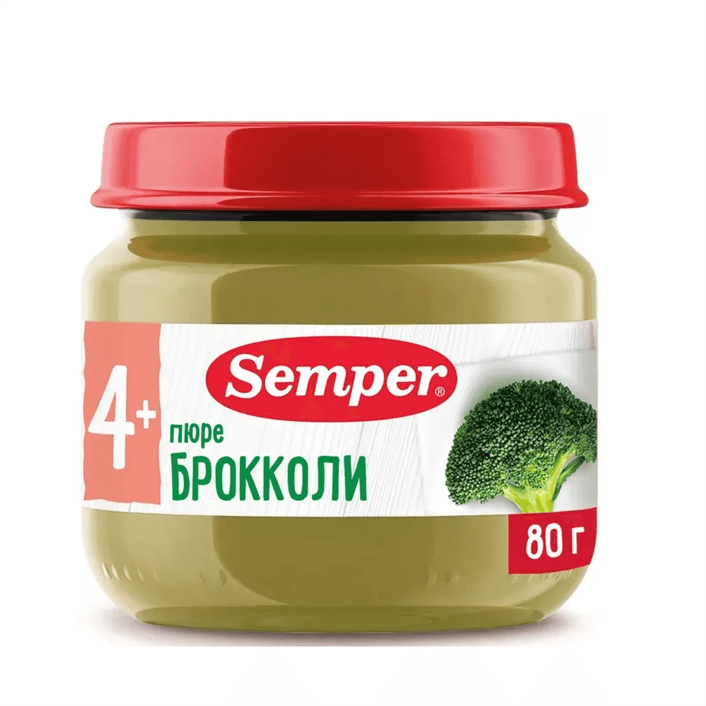 Սեմպեր խյուս բրոկկոլի 80գ №1