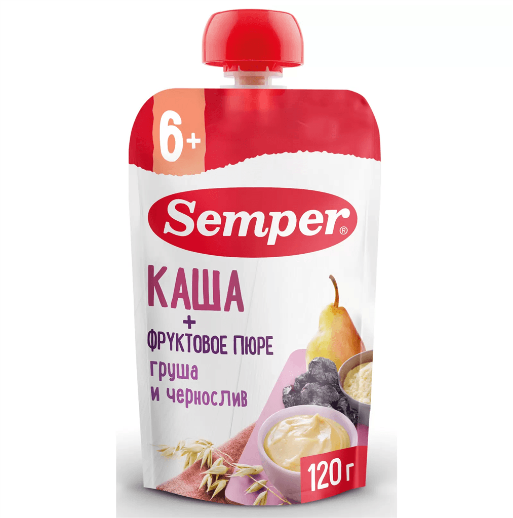 Սեմպեր խյուս տանձ սալոր 120գ №1