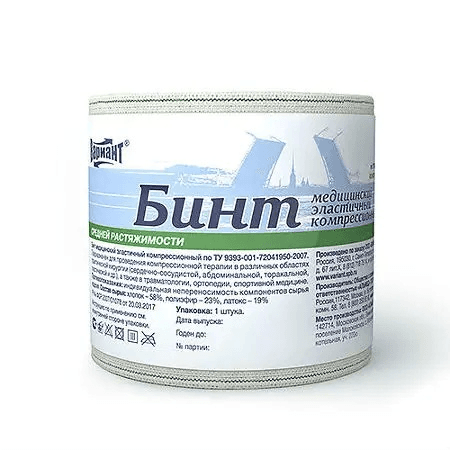 Բինտ էլաստիկ 3մ x 60մմ  №1