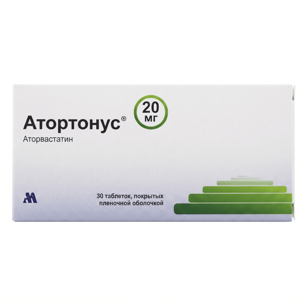 Ատորտոնուս դհտ  20մգ №30