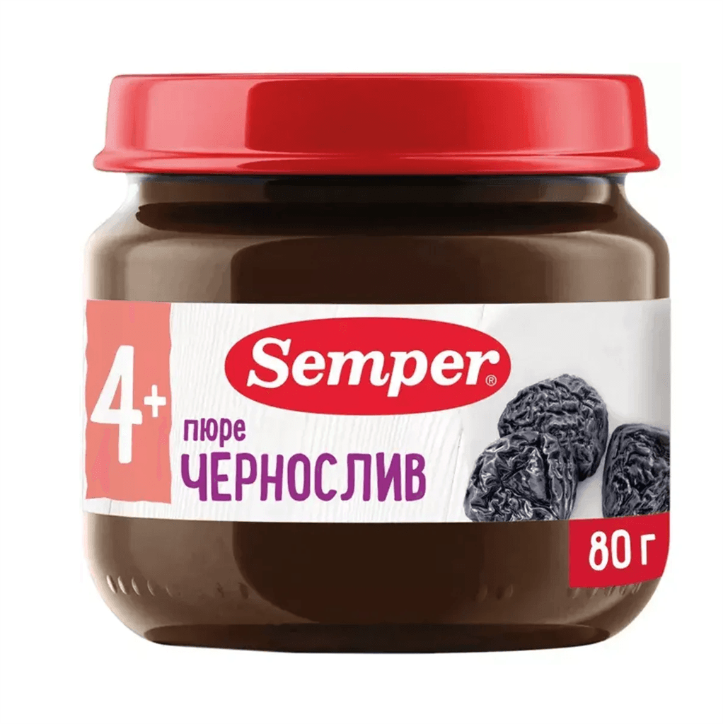 Սեմպեր խյուս սև սալոր 4ամս 80գ №1