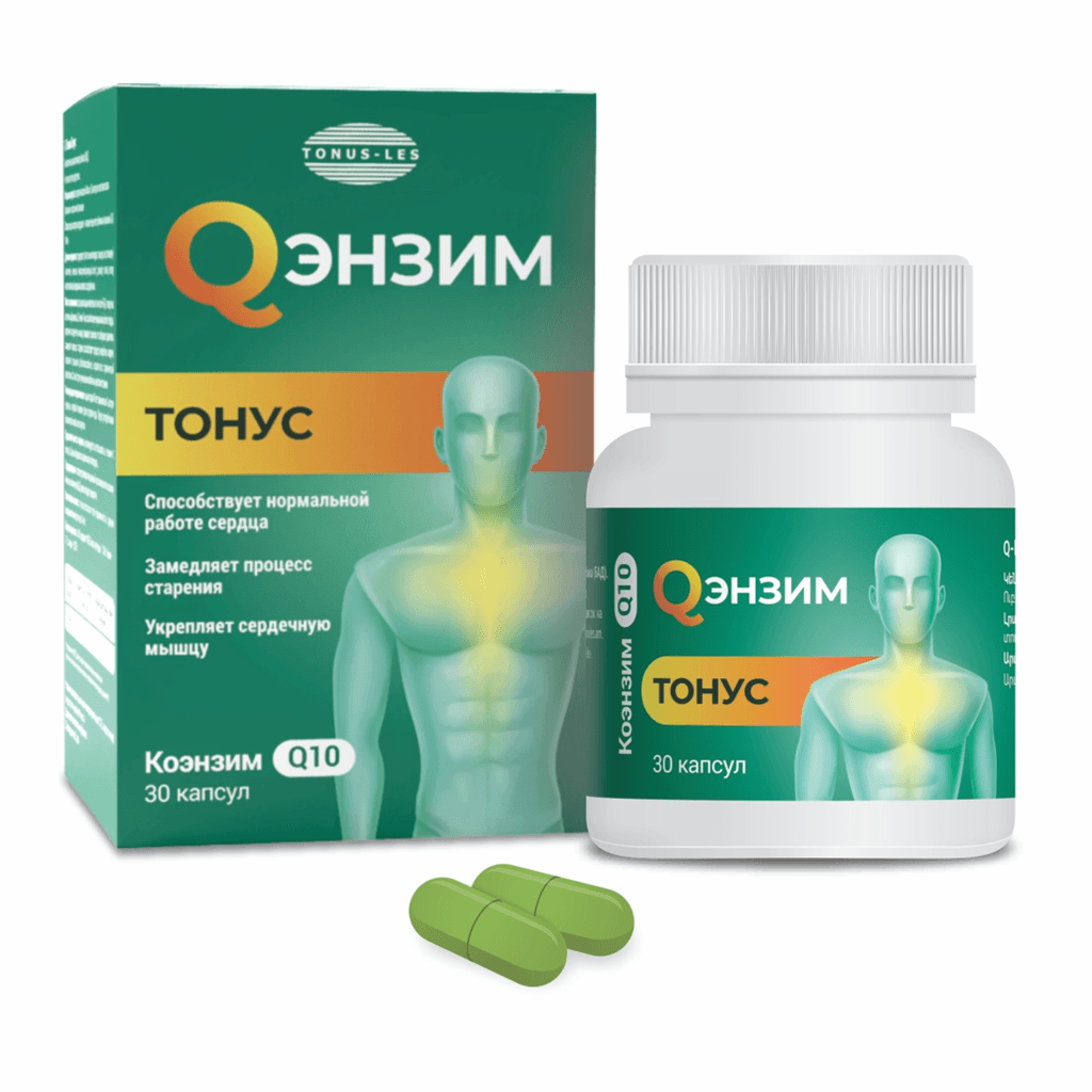 Q-էնզիմ Տոնուս դպճ 100մգ №30