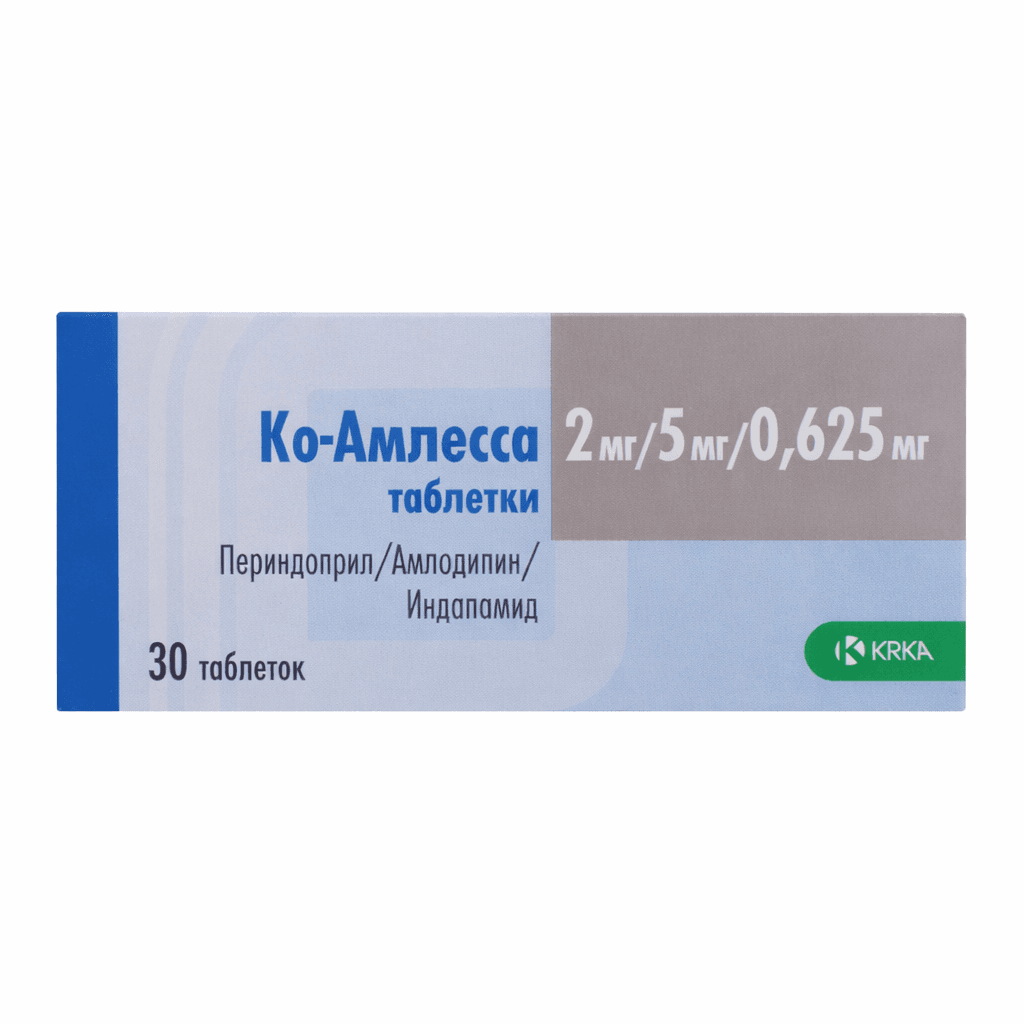 Կո-ամլեսսա դհտ 2մգ/5մգ/0,625մգ №30