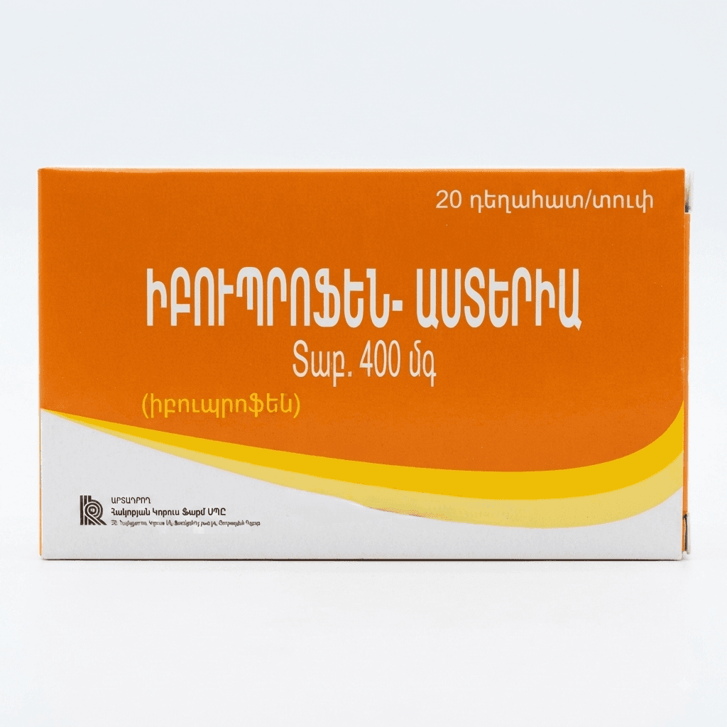 Իբուպրոֆեն-Աստերիա դհտ 400մգ №20