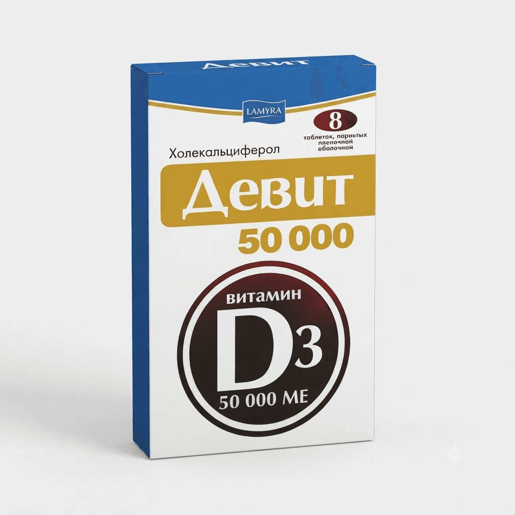 Վիտամին-Դեվիտ դհտ 50000 ԱՄ №8