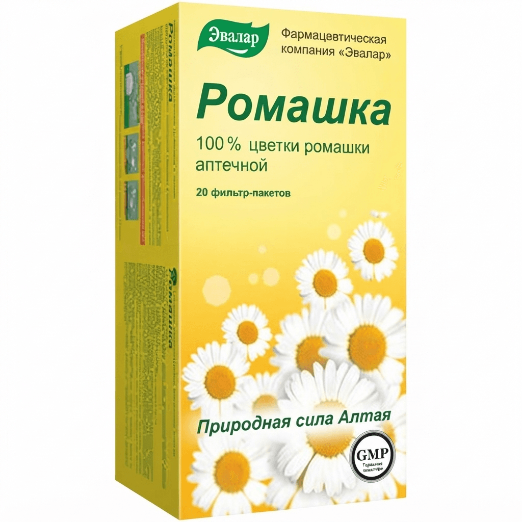 Երիցուկի ծաղիկներ փաթեթ 1,5գ х20 №1
