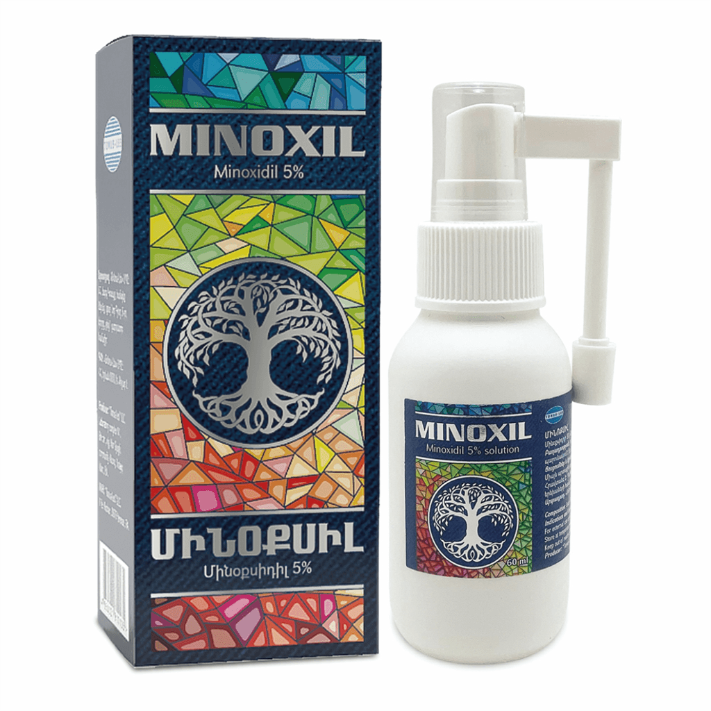 Մինոկսիլ լ-թ 5% 60մլ