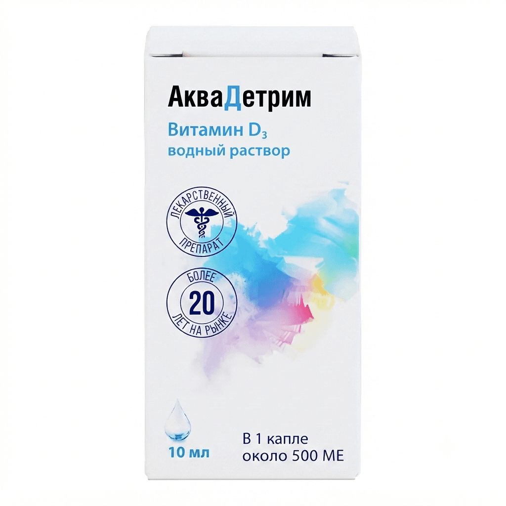 Աքվադետրիմ կաթիլ 10մլ №1