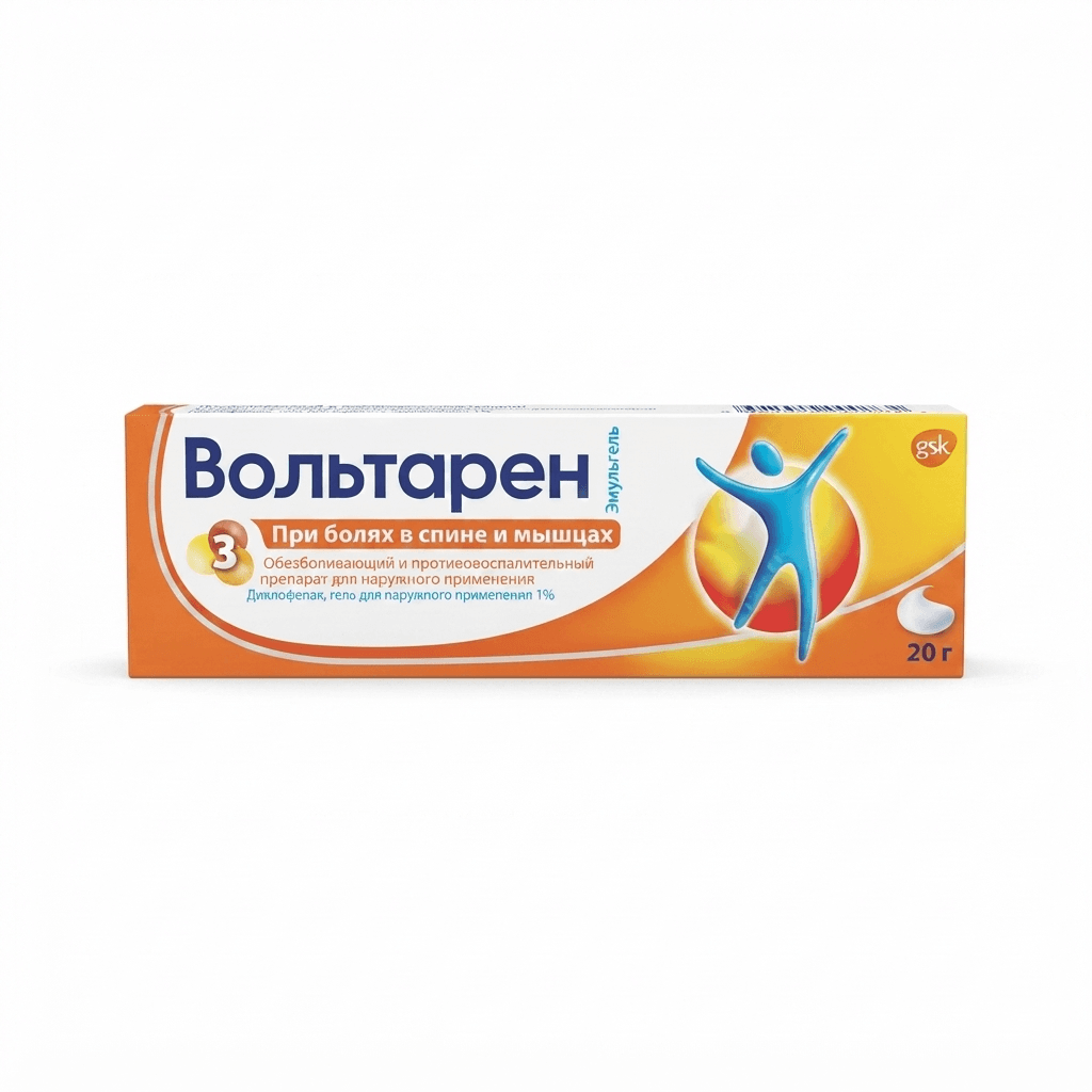 Վոլտարեն դոդող 1% պարկուճ 20գ №1
