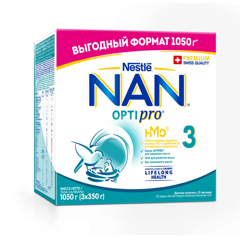 Նան 3 կաթնախառնուրդ 12+ 1050գ №1