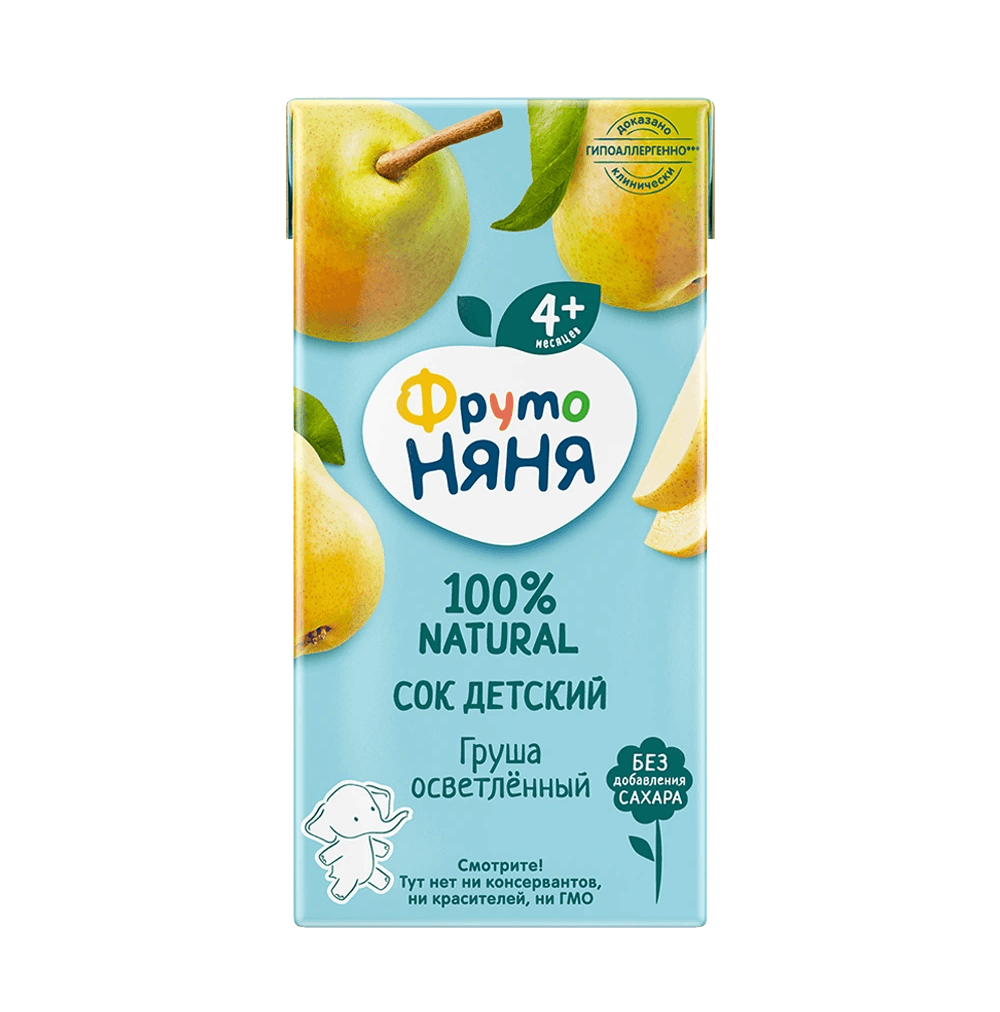 ՖրուտոՆյանյա տանձի մանկական հյութ 0․2լ №1