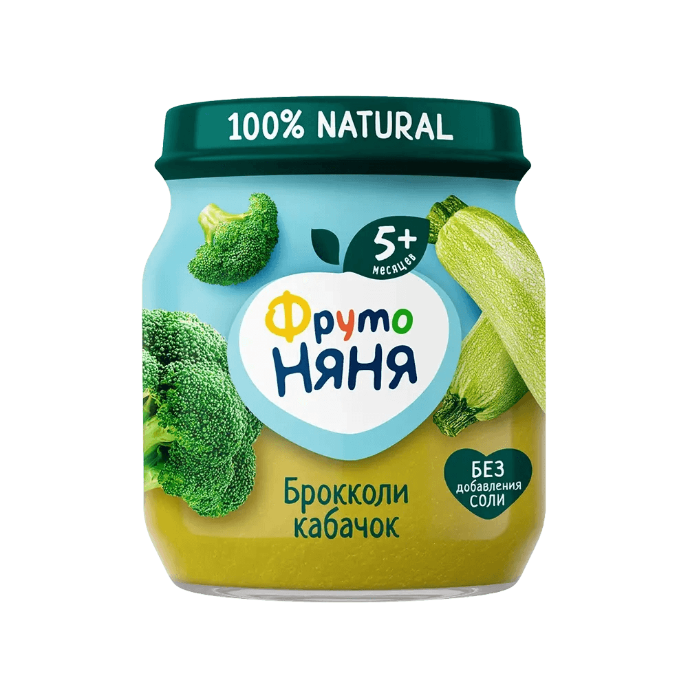 Ֆրուտո նյանյա խյուս ծաղկակաղամբ և դդում 5ամս․ 110գ․ №1