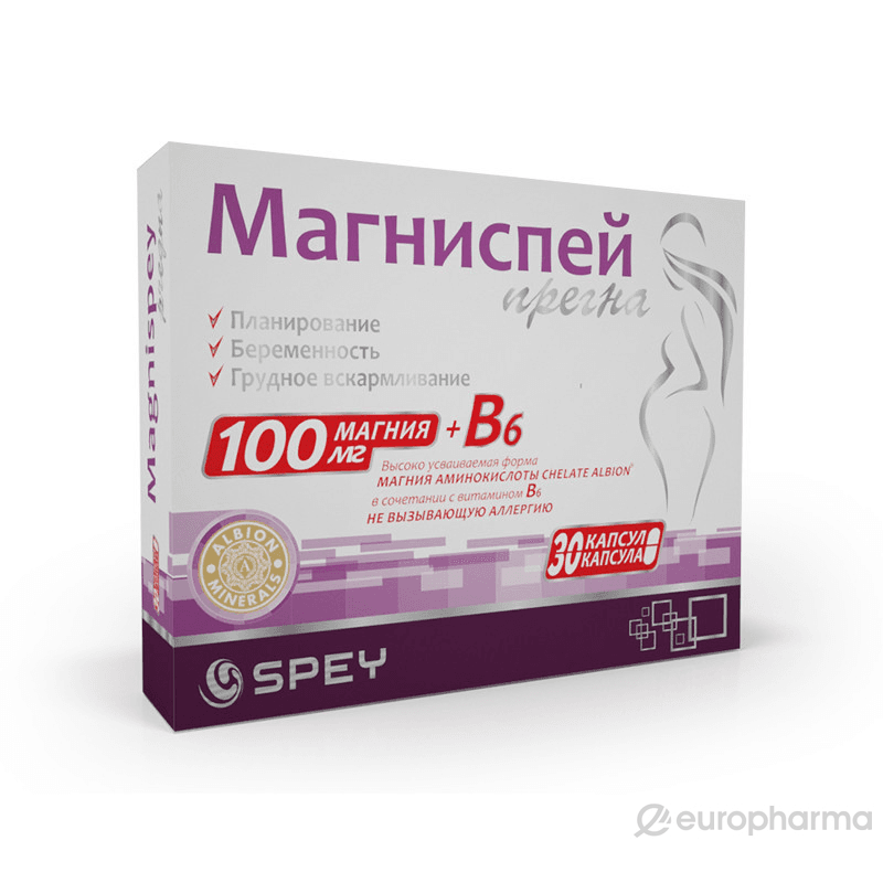 Վիտամին-Մագնիսպեյ 100մգ+Բ6 դպճ №30
