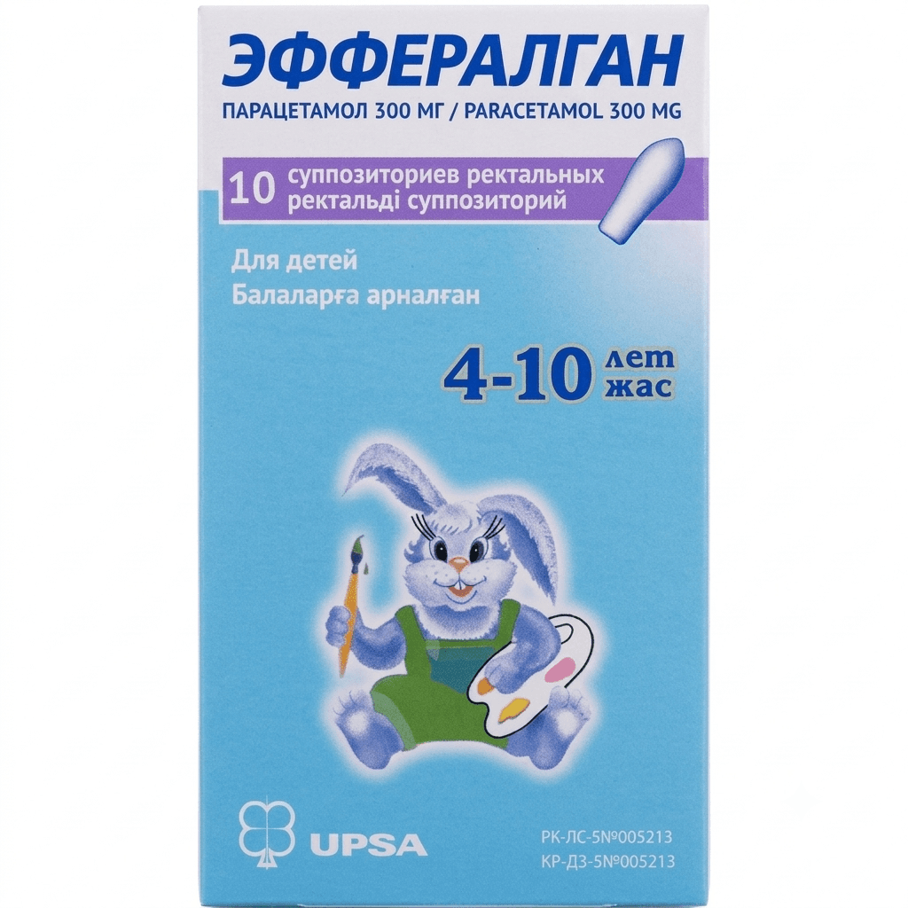 Էֆֆերալգան մոմիկ մանկական 300մգ №10