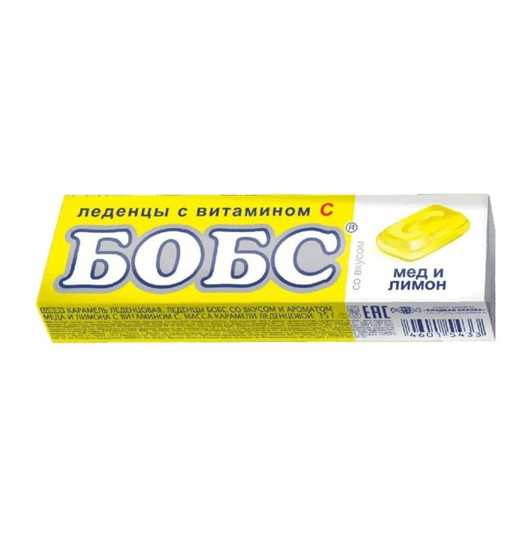 Բոբս սառնաշաքար մեղր կիտրոն 35գ №1