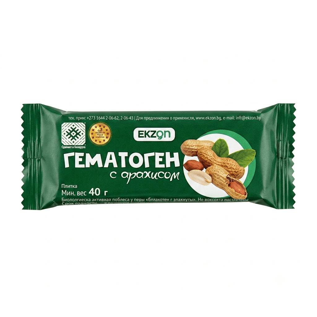 Հեմատոգեն արախիսով 40գր №1