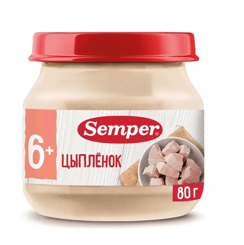 Սեմպեր խյուս հավի ճտի մսից 6ամս 80գ №1