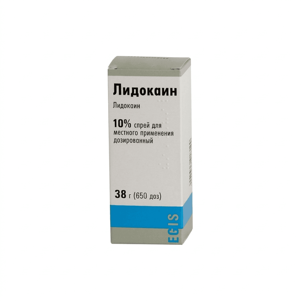 Լիդոկաին ցողաշիթ 10% 38գ №1