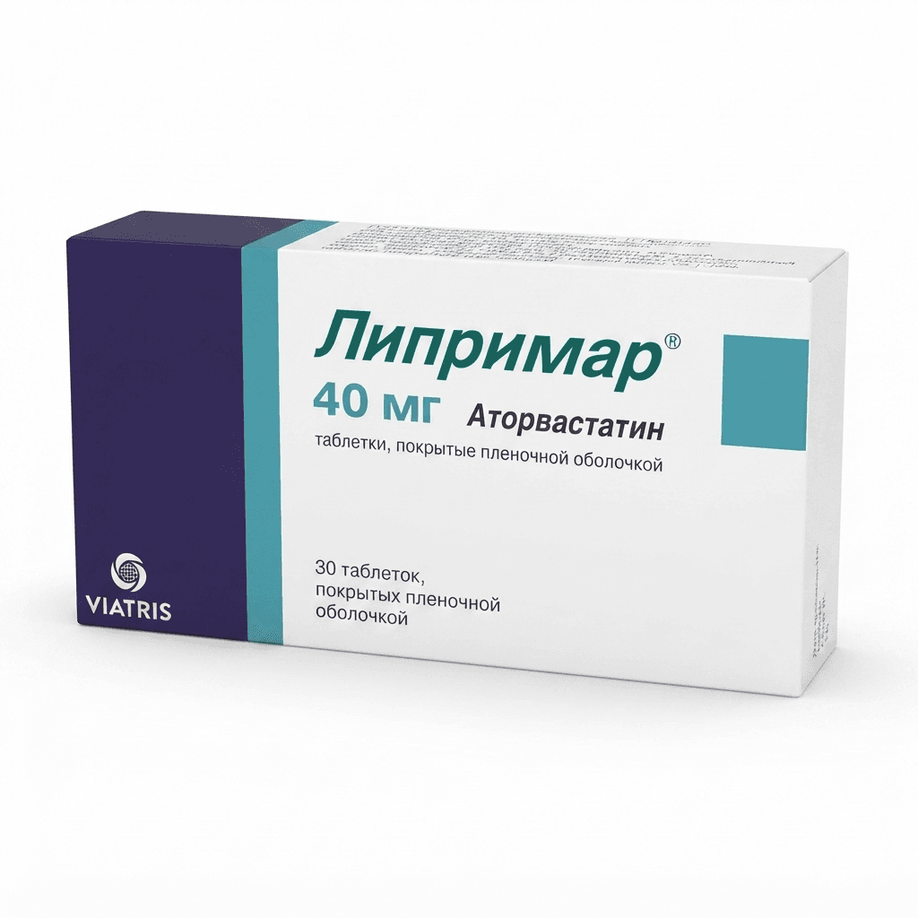 Լիպրիմար դեղահաբ 40մգ №30