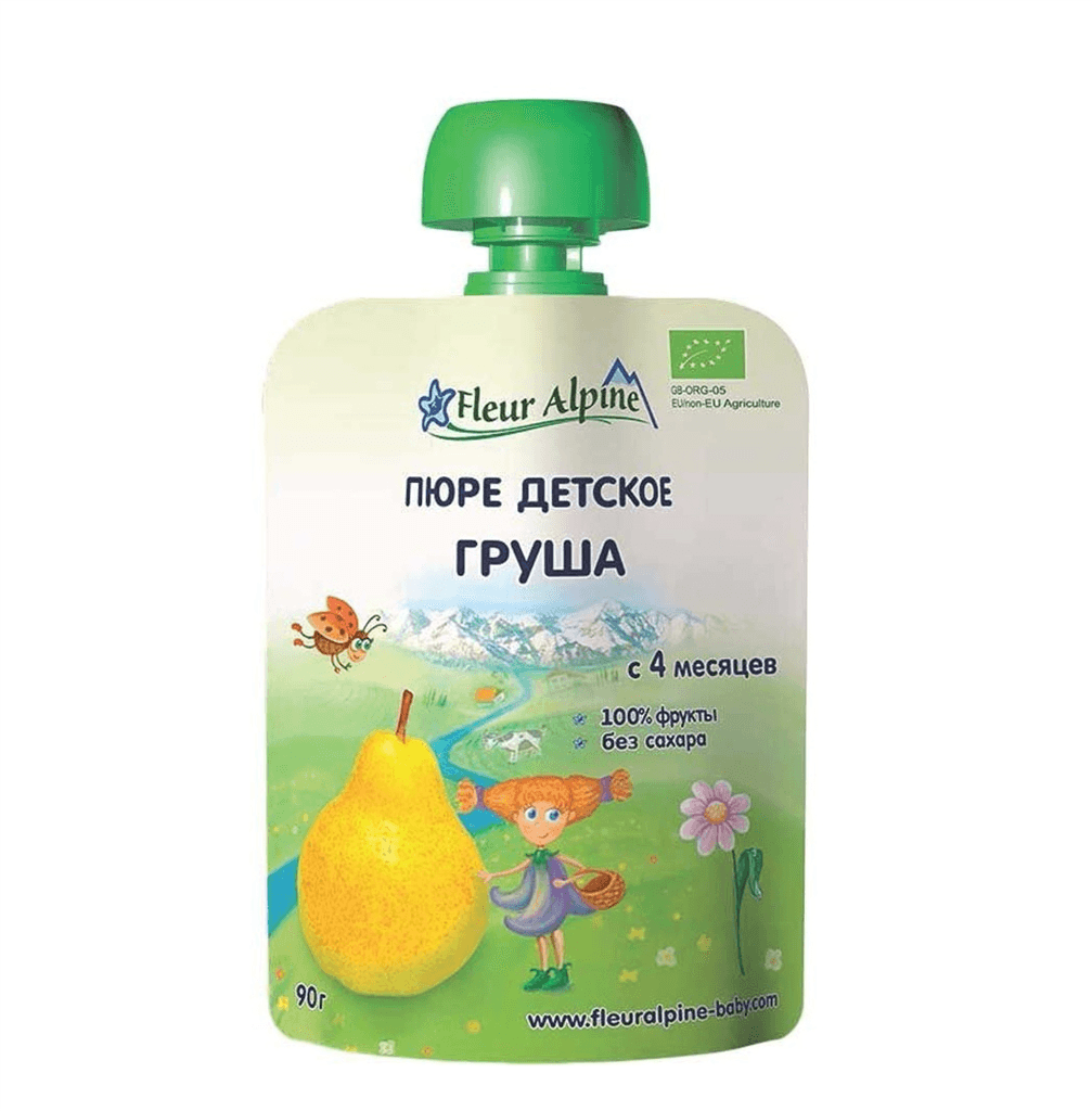 Ֆլուեր Ալպին պաուչ տանձ 4ամս+ 90գ №1