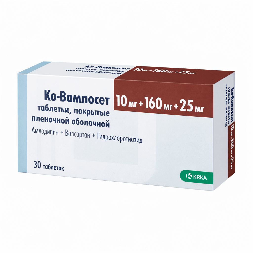 Կո-Վամլոսետ դեղահաբ 10մգ/160մգ/25մգ №30