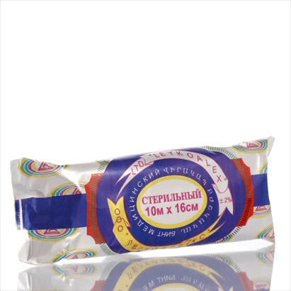 Բինտ 10մ х 16սմ ախտ №1