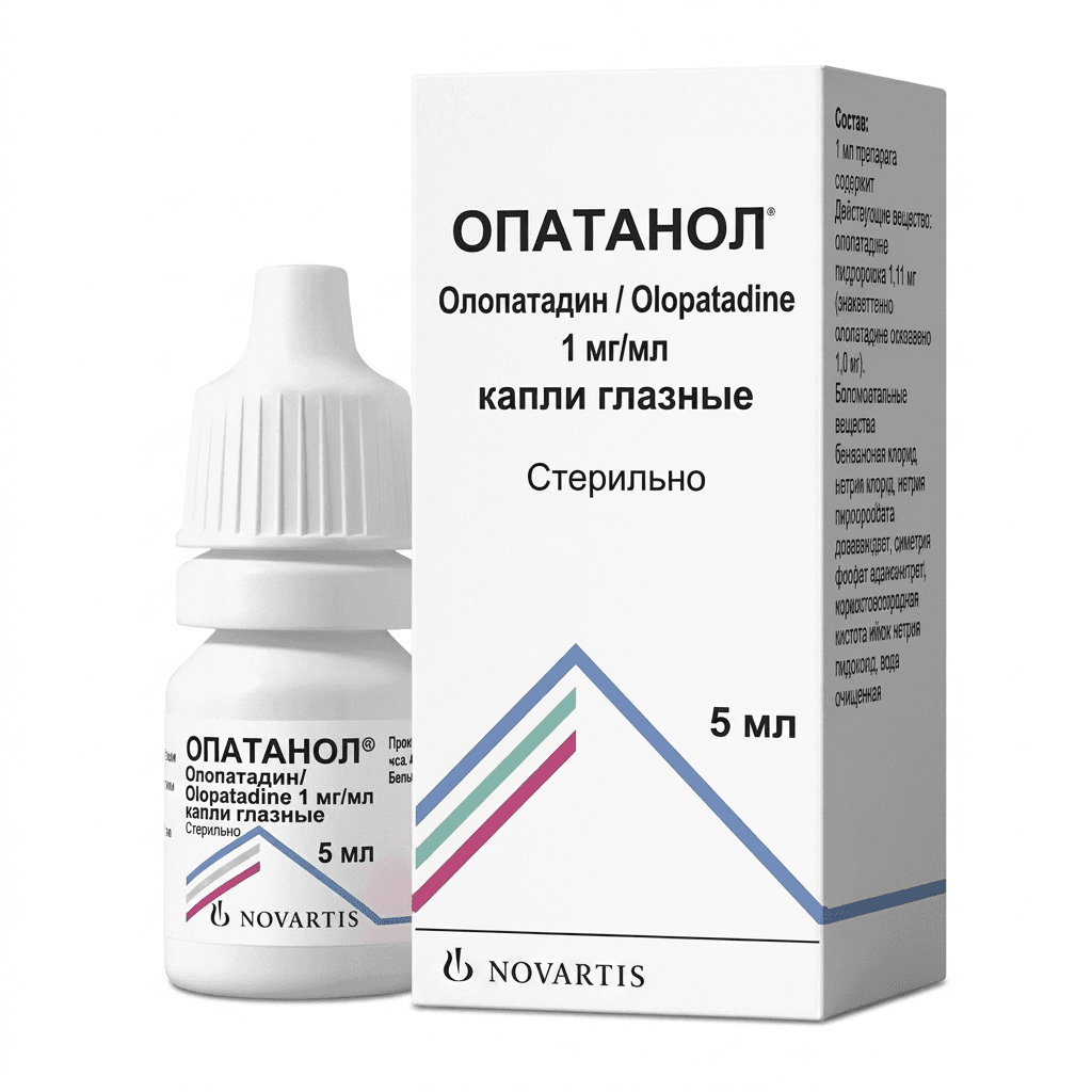 Օպատանոլ աչքի կաթիլներ 1մգ/մլ 5մլ №1