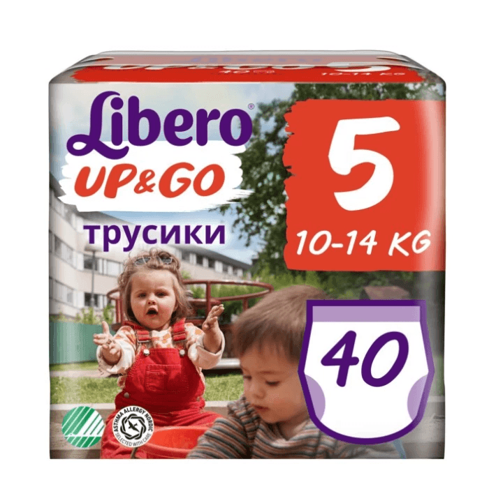 Վարտիք տակդիր Լիբերո N5 10-14կգ №40