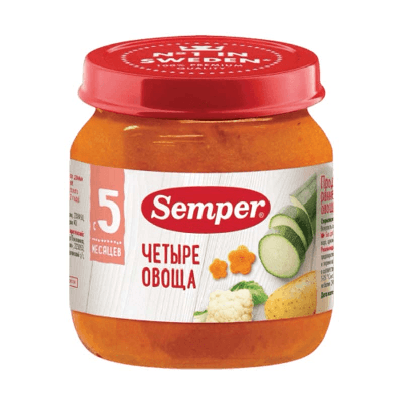 Սեմպեր չորս բանջարեղեն 100գ №1