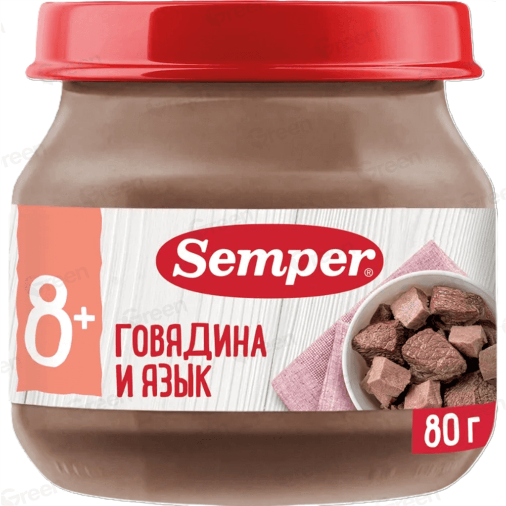 Սեմպեր խյուս տավարի միս 80գ №1