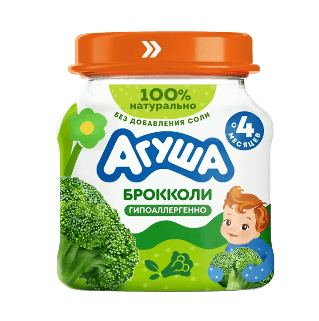 Ագուշա խյուս բրոկկոլի 4ամսականից 80գրամ №1