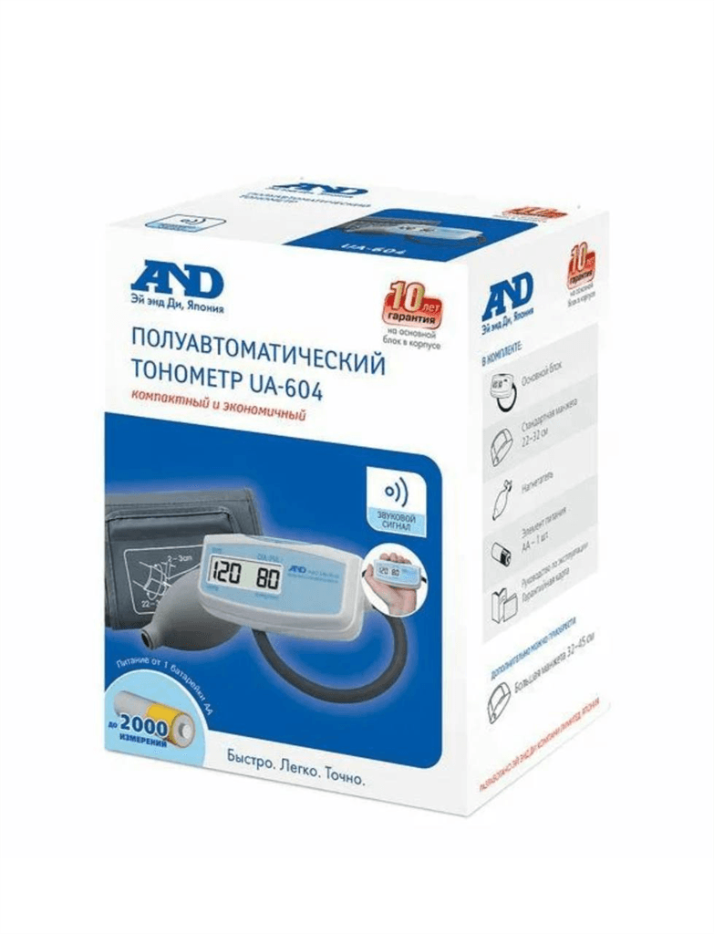 Ճնշաչափ կիսաավտոմատ Էյ Էնդ Դի UA-604 №1